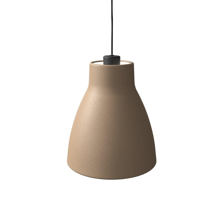Gong takpendel 25 cm - Sand/Svart struktur-Takpendler-Belid-1031086202-Lightup.no