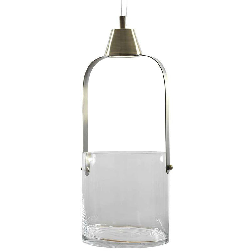 Gro blomsterpendel LED - Messing-Takpendler-Eglo-3100002183-Lightup.no