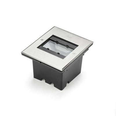 Ground markspot utendørs IP65 Justerbar lysstråle 10W Dimbar- Rustfritt stål-Utebelysning uplight-Konstsmide-7995-310-Lightup.no