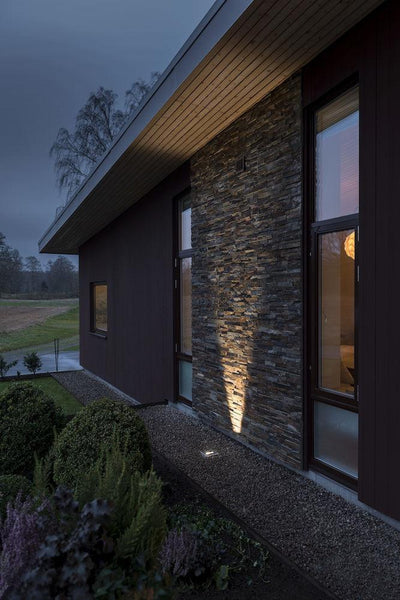 Ground markspot utendørs IP65 Justerbar lysstråle 5W Dimbar- Rustfritt stål-Utebelysning uplight-Konstsmide-7994-310-Lightup.no