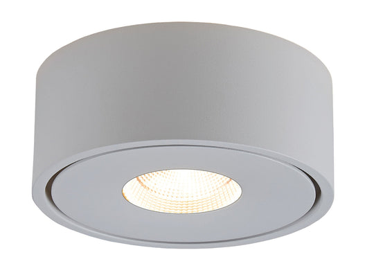 Halo 105 utenpåliggende downlight 8,9W Dimbar - Hvit-Taklamper-NorDesign-Hvit-511200906-Lightup.no