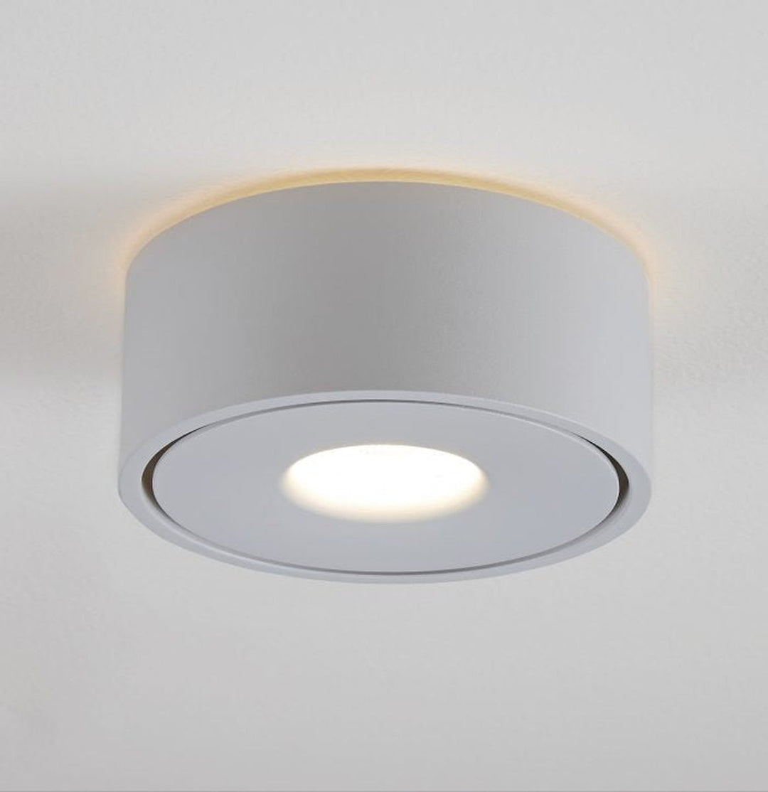 Halo 105 utenpåliggende downlight 8,9W Dimbar - Hvit-Taklamper-NorDesign-Hvit-511200906-Lightup.no