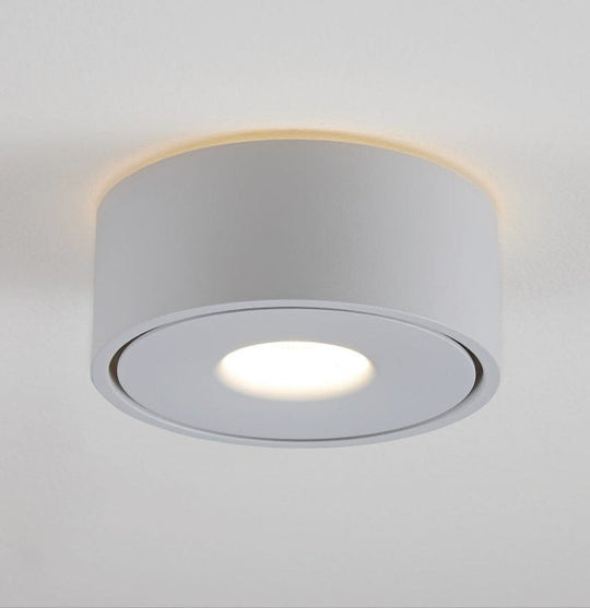 Halo 105 utenpåliggende downlight 8,9W Dimbar - Hvit-Taklamper-NorDesign-Hvit-511200906-Lightup.no