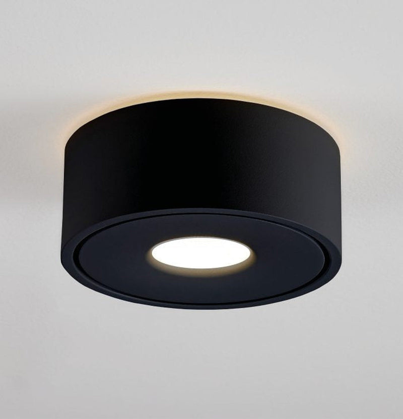Halo 105 utenpåliggende downlight 8,9W Dimbar - Svart-Taklamper-NorDesign-511200905-Lightup.no
