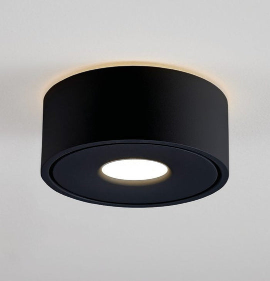 Halo 105 utenpåliggende downlight 8,9W Dimbar-Taklamper-NorDesign-Svart-511200905-Lightup.no