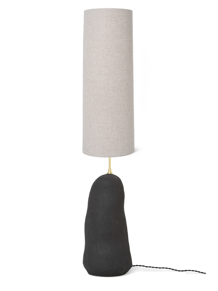 Hebe Gulvlampe Mørk grå/Natur-Gulvlamper-Ferm Living-Natur-Feg__100553101+100356206-Lightup.no