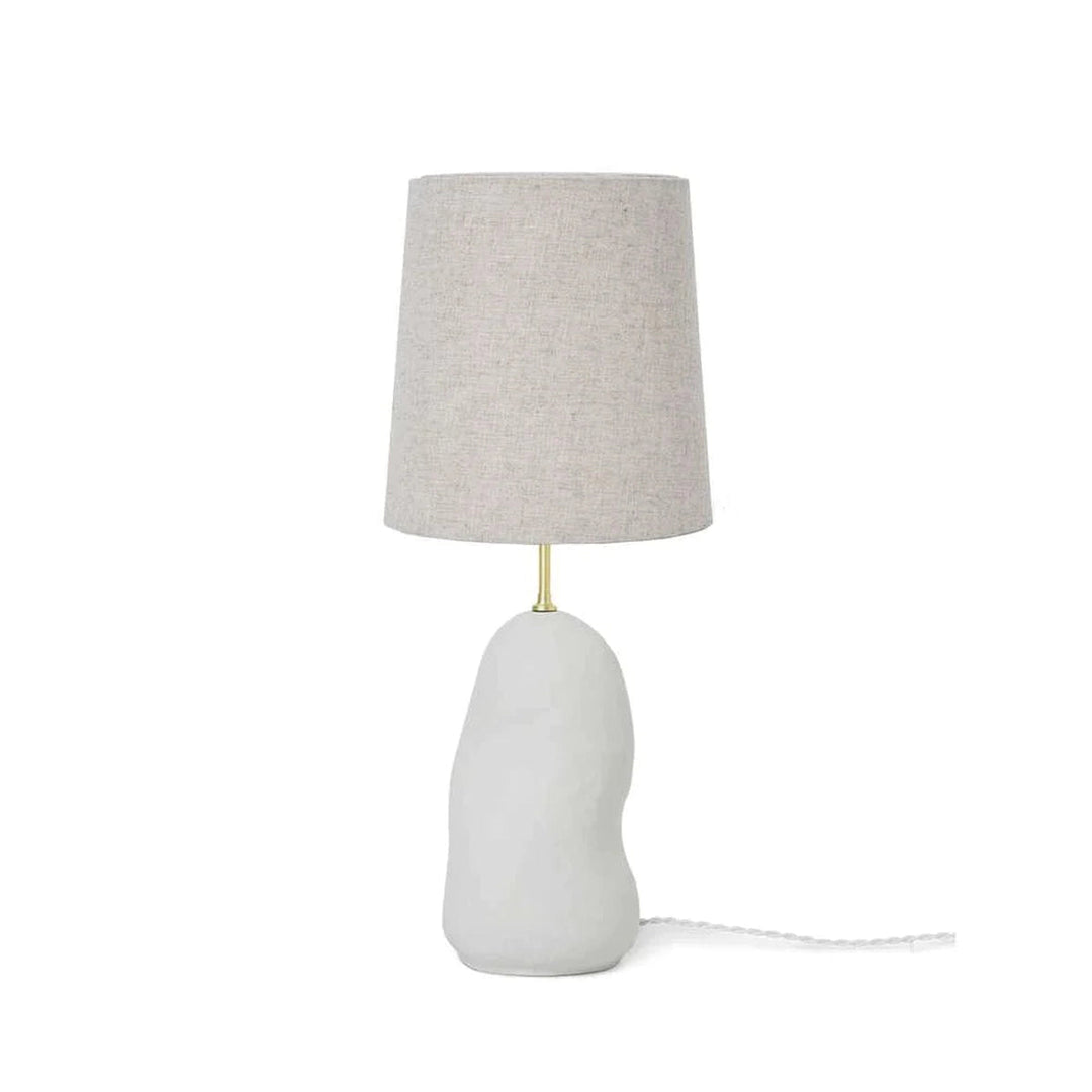 Hebe bordlampe Medium Hvit /Natur-Bordlamper-Ferm Living-Natur-Feg__100327202+100329206-Lightup.no