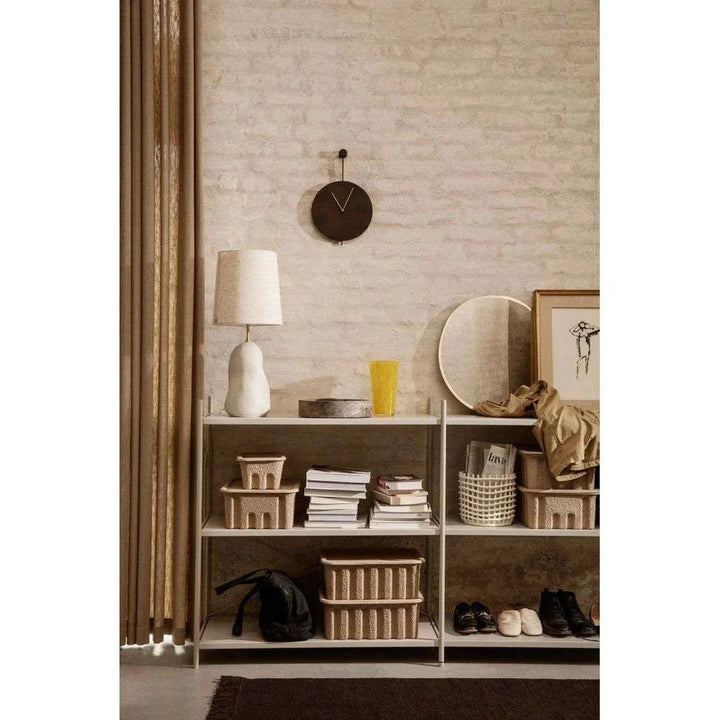 Hebe bordlampe Medium Hvit /Natur-Bordlamper-Ferm Living-Natur-Feg__100327202+100329206-Lightup.no