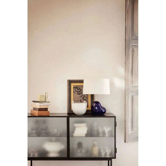 Hebe bordlampe Small Blå/Curry-Bordlamper-Ferm Living-Blå-Feg__100325719+ 100353302-Lightup.no