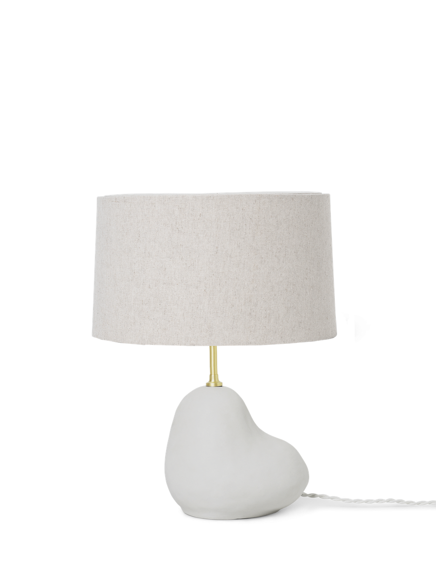Hebe bordlampe Small Hvit /Natur-Bordlamper-Ferm Living-Natur-Feg__100325202+100353206-Lightup.no
