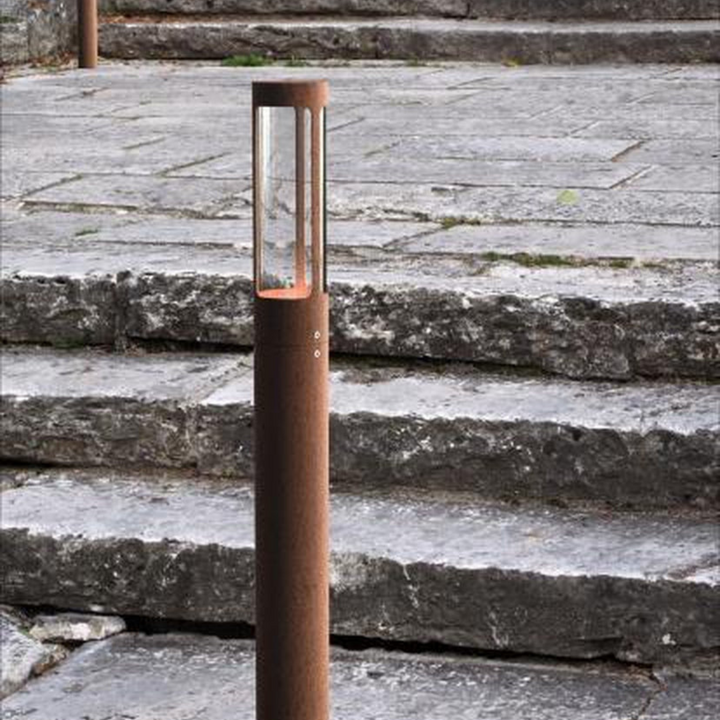 Helix pullert - Corten-Utebelysning pullert-Nordlux-Corten-77499938-Lightup.no