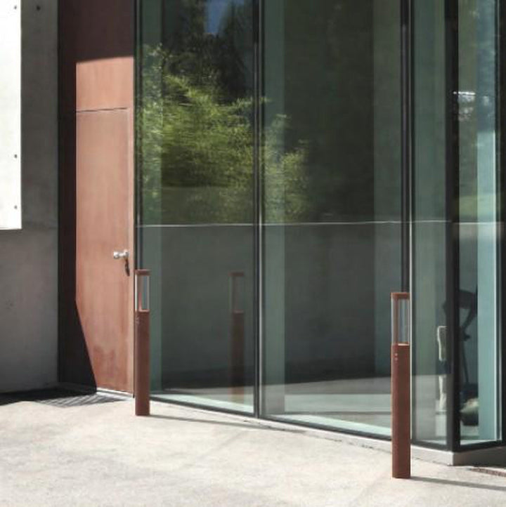 Helix pullert - Corten-Utebelysning pullert-Nordlux-Corten-77499938-Lightup.no