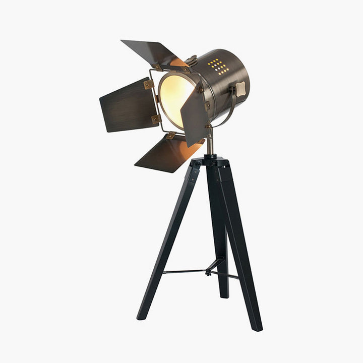 Hereford bordlampe 67 cm - Svart/Antikk messing-Bordlamper-Pacific Lifestyle-30-412-C-Lightup.no