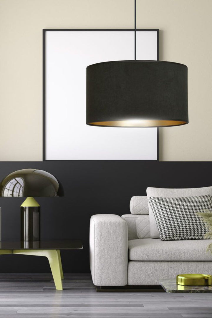 Hilde takpendel 35 cm - Svart/Gullfarget-Takpendler-Emibig-Svart / Gull-1054/1-Lightup.no
