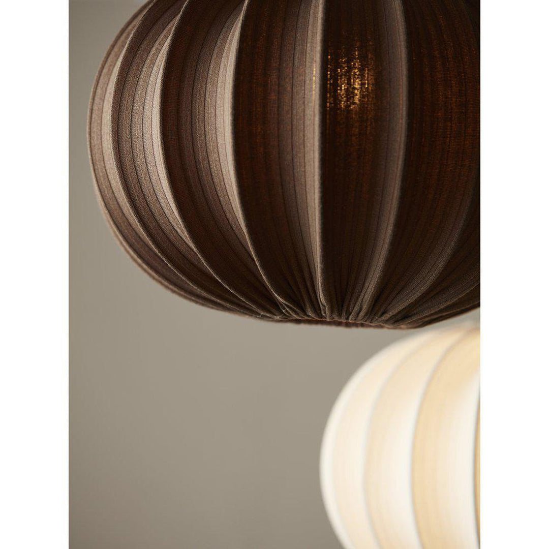 Hilma lampeskjerm 50 cm - Jersey Nougat-Takpendler-Pr home of Scandinavia Ab-Brun-Prh__HT50-1518-Lightup.no
