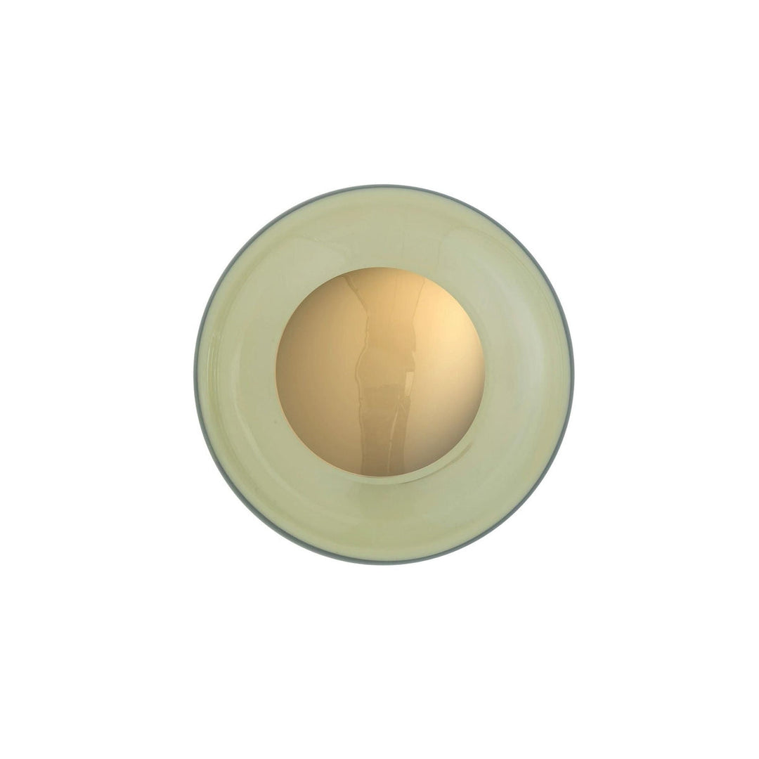 Horizon taklampe/vegglampe S - Oliven/Gull-Vegglamper-EBB & FLOW-LA101774CW-Lightup.no