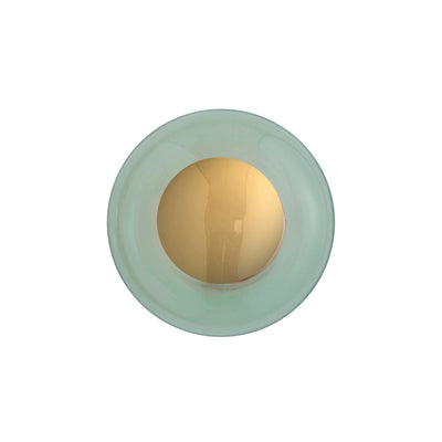 Horizon taklampe/vegglampe S -Skogsgrønn/Gull-Vegglamper-EBB & FLOW-LA101773CW-Lightup.no