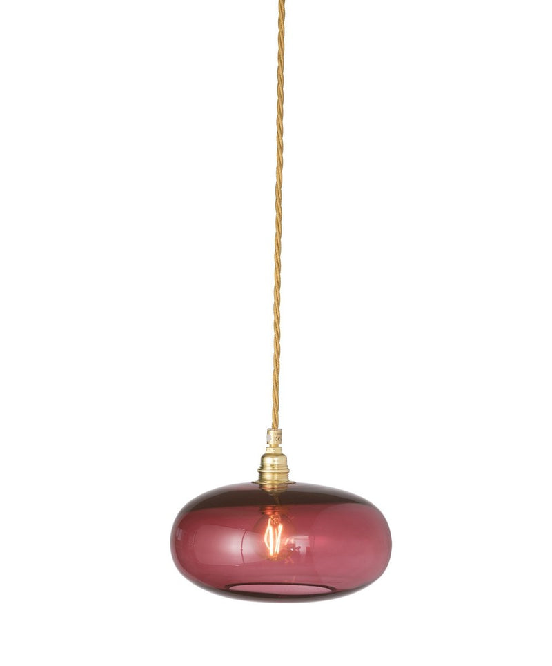 Horizon takpendel 21 cm rubinrød/gull-Takpendler-EBB & FLOW-LA101782-Lightup.no