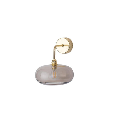 Horizon vegglampe - Kastanjebrun/Gull-Vegglamper-EBB & FLOW-LA101775W-Lightup.no