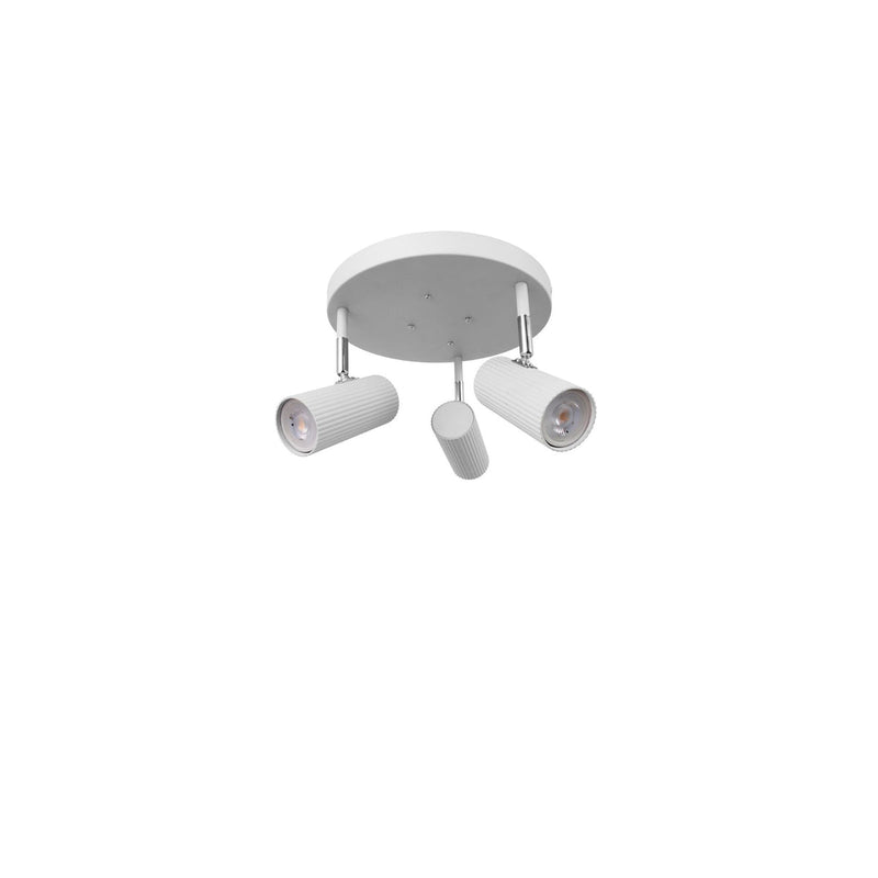 Hubble 3 taklampe rund - Hvit-Taklamper-Globen Lighting-463308-Lightup.no