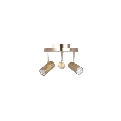 Hubble 3 taklampe rund - Messing-Taklamper-Globen Lighting-463365-Lightup.no