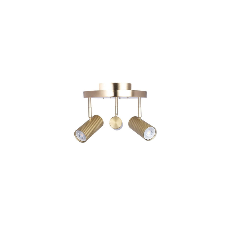 Hubble 3 taklampe rund - Messing-Taklamper-Globen Lighting-463365-Lightup.no