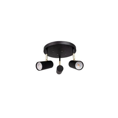 Hubble 3 taklampe rund - Svart-Taklamper-Globen Lighting-463311-Lightup.no