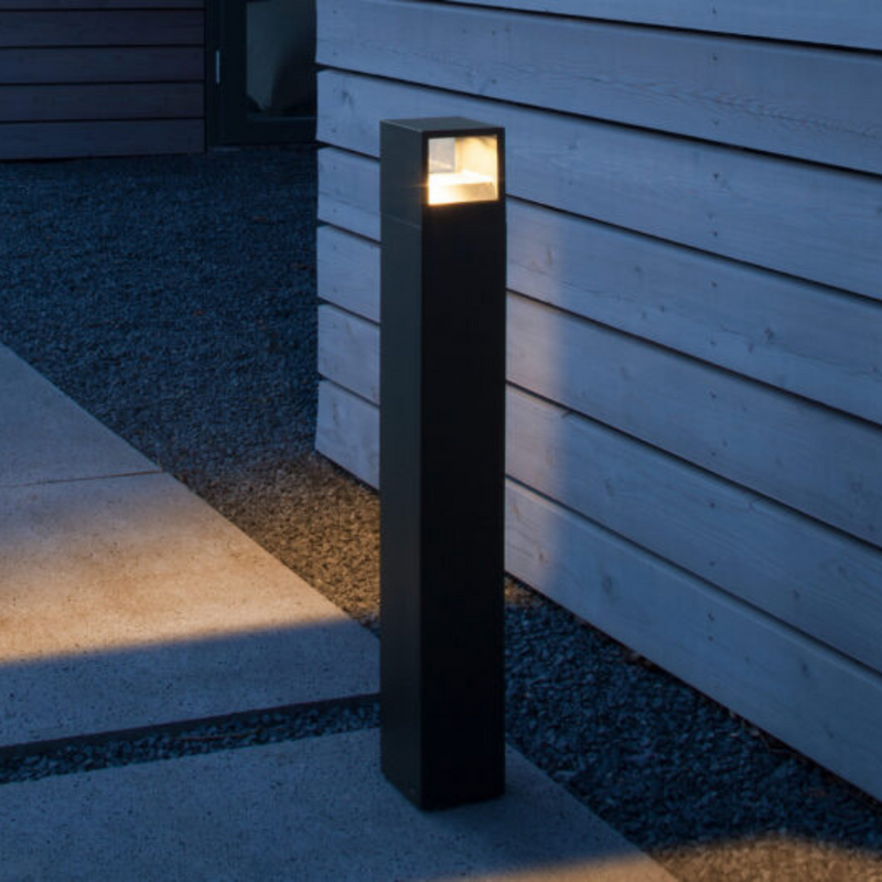 ITA G750 Pullert utendørs 75 cm 10W 3000K IP65 - Svart-Utebelysning pullert-Antidark-2-237-16-02-Lightup.no