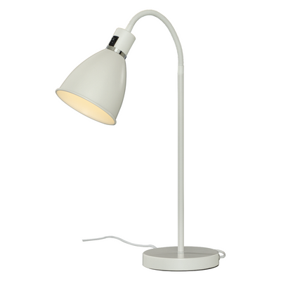 Idre bordlampe - Hvit/Krom-Bordlamper-Aneta Lighting-18202-01-Lightup.no