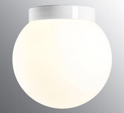 Ifø Classic Glob 30 cm taklampe IP54 - Hvit/Opal glass-Taklamper-Ifø Electric-4095-500-10-Lightup.no