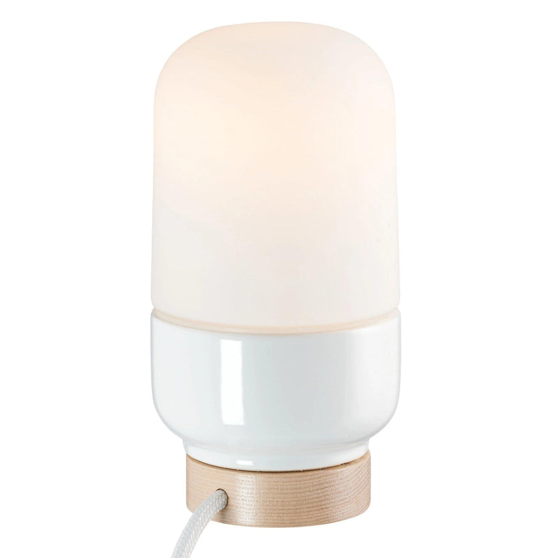 Ifø Ohm 100/190 bordlampe - Hvit/Opal glass-Bordlamper-Ifø Electric-8312-500-10-Lightup.no