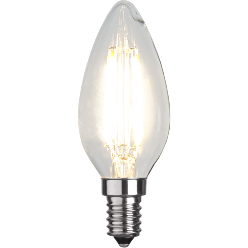 Illumination mignon klar e14 4W (40W) 2700K-LED-pære E14 sokkel-Star Trading-351-05-Lightup.no