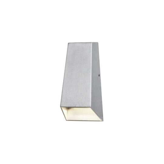 Imola vegglampe, aluminiumsgrå-Utebelysning vegg opp og ned-Konstsmide-Grå-7911-310-Lightup.no