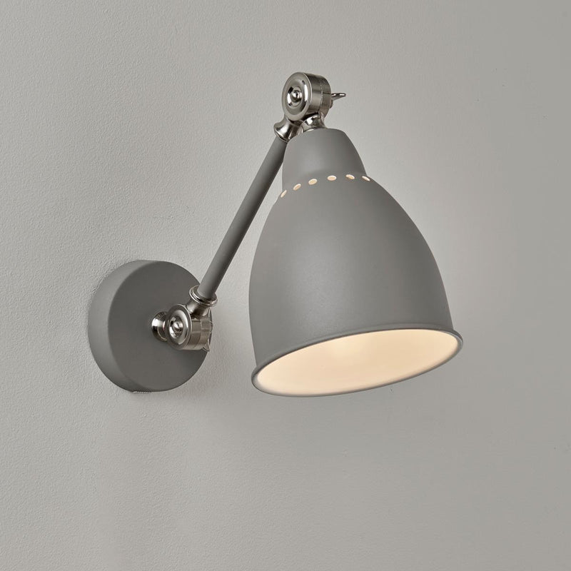 India vegglampe - Grå-Vegglamper-Ms - belysning-408014-Lightup.no