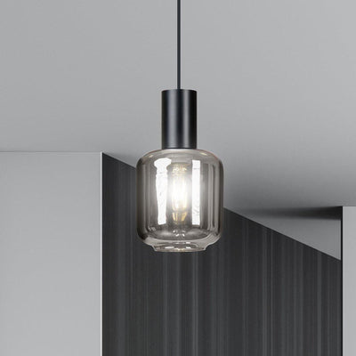 Ingvar 1 takpendel - Svart/Røykfarget-Takpendler-Emibig-1014/1-Lightup.no