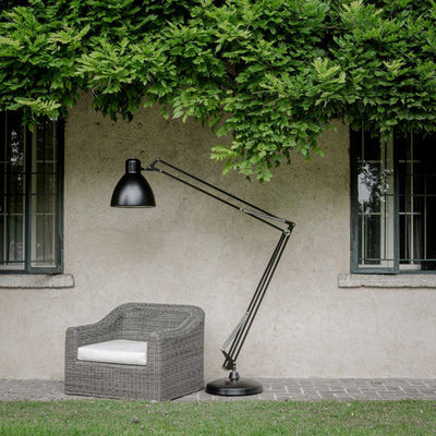 JJ Big TR utendørs gulvlampe 45W - Mica blå-Gulvlamper-Leucos-LF-0011123-Lightup.no