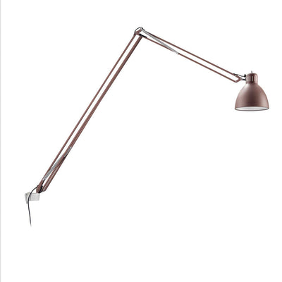 JJ Mid P vegglampe E27 m/hvit veggbrakett - Rustbrun-Vegglamper-Leucos-LF-0011335+8000092-Lightup.no