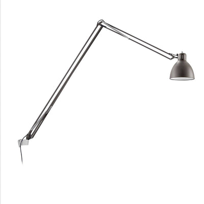 JJ Mid P vegglampe E27 m/hvit veggbrakett - Sable grå-Vegglamper-Leucos-LF-0011334+8000092-Lightup.no
