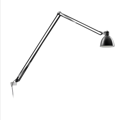 JJ Mid P vegglampe E27 m/hvit veggbrakett - Svart-Vegglamper-Leucos-LF-0011331+8000092-Lightup.no