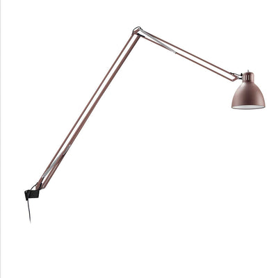 JJ Mid P vegglampe E27 m/svart veggbrakett - Rustbrun-Vegglamper-Leucos-LF-0011335+8000094-Lightup.no