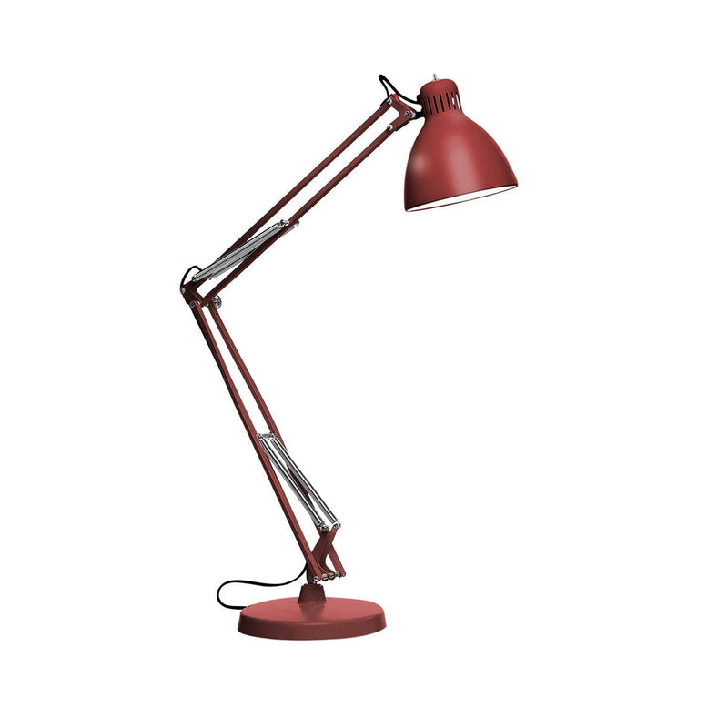 JJ Small bordlampe E27 m/base - Amarant Rød-Bordlamper-Leucos-LF-0011372+8000335-Lightup.no