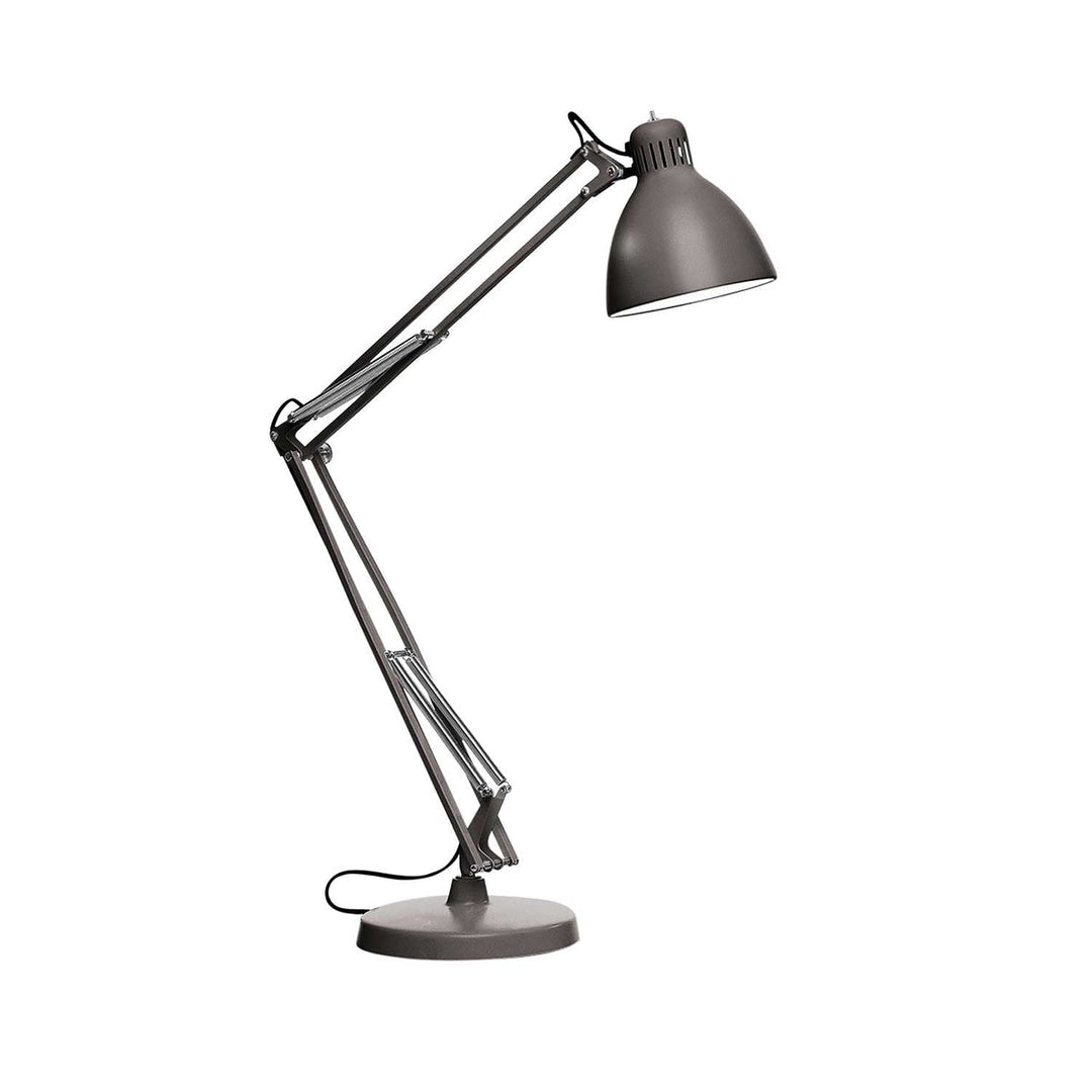 JJ Small bordlampe E27 m/base - Sable grå-Bordlamper-Leucos-LF-0011374+8000332-Lightup.no