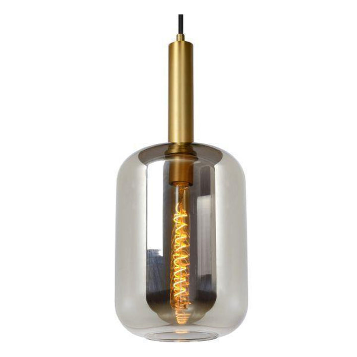 Joanet takpendel 22 cm-Takpendler-Lucide-Messing / Røyk-LC45494/01/65-Lightup.no
