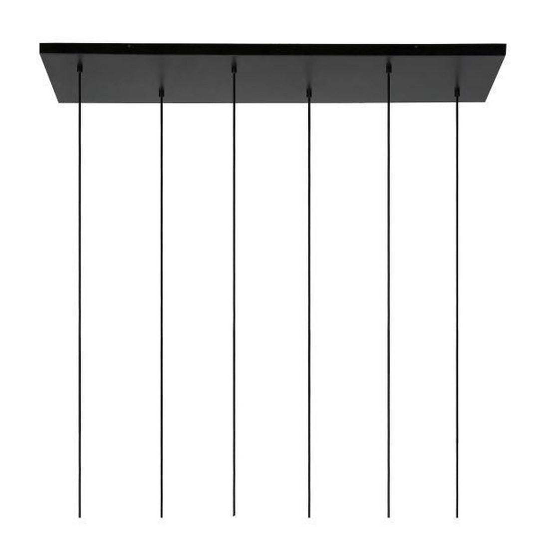 Joanet takpendel skinne 6 lys-Takpendler-Lucide-Messing / Røyk-LC45494/06/65-Lightup.no