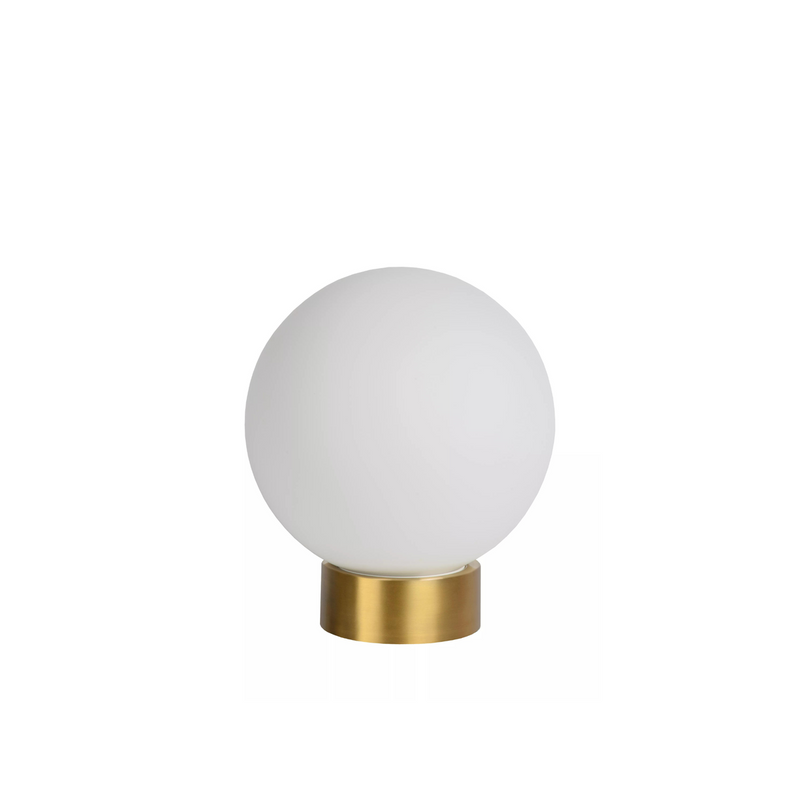 Jorit Bordlampe 20 cm - Gull/Opal-Bordlamper-Lucide-LC45563/20/61-Lightup.no
