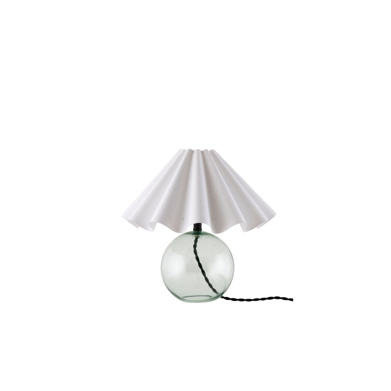 Judith bordlampe - Grønn/Hvit-Bordlamper-Globen Lighting-613203-Lightup.no