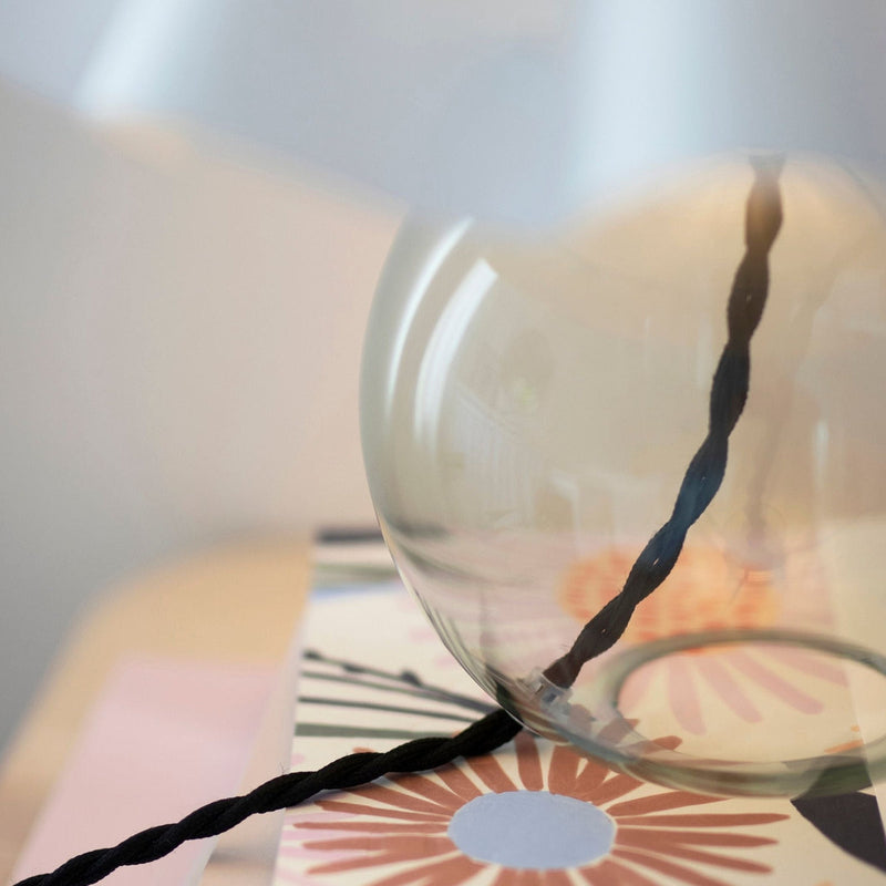 Judith bordlampe - Grønn/Hvit-Bordlamper-Globen Lighting-613203-Lightup.no