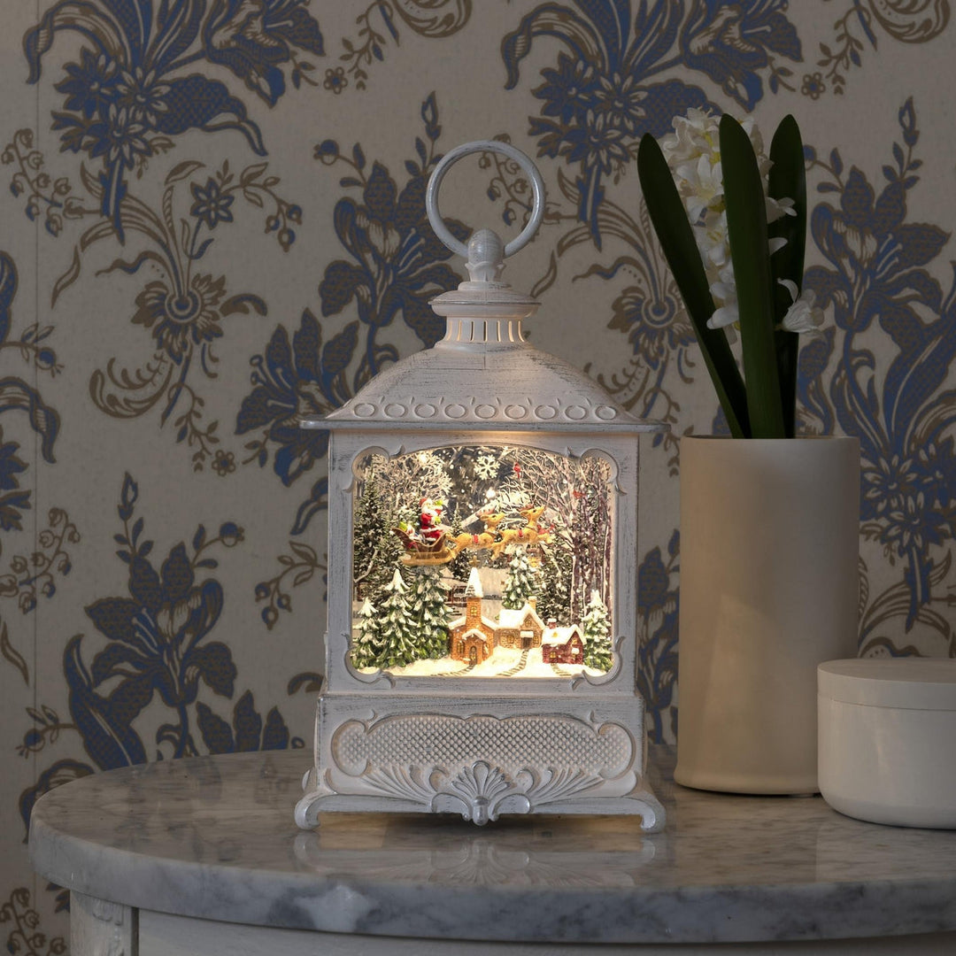 Julaften-Julebelysning dekor og pynt-Konstsmide-Hvit-4395-200-Lightup.no