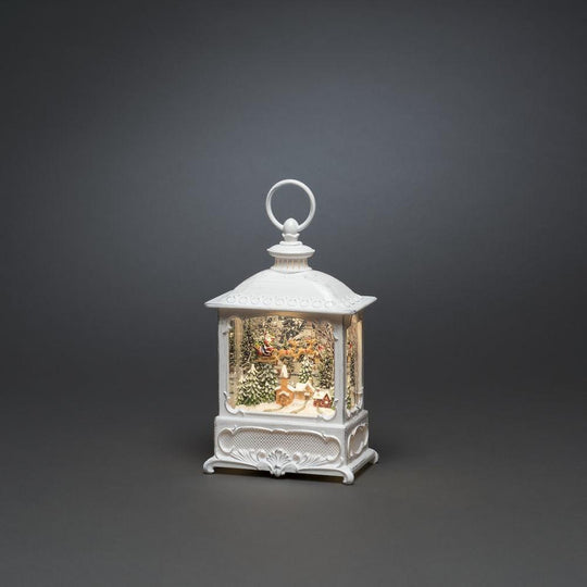 Julaften-Julebelysning dekor og pynt-Konstsmide-Hvit-4395-200-Lightup.no