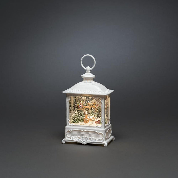 Julaften-Julebelysning dekor og pynt-Konstsmide-Hvit-4395-200-Lightup.no